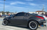 For 2003-2008 Nissan 350Z Z33 Carbon Fiber Side Skirts Rocker Panels -2 Piece #102794