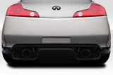 Rear Diffuser - 6 Piece for Nissan 350Z Z33 2003-2008 / Infinity G35 Coupe  #112782