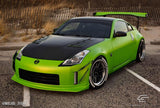 Carbon Fiber Hood -1 Piece for Nissan 350Z Z33 2003-2008  #112958