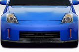 MZ Style Carbon Fiber front Lip Spoiler for 2006-2008 Nissan 350Z Z33  #113455