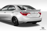 Duraflex Zeta Rear Wing Spoiler - 1 Piece for 2014-2016 Toyota Corolla  #115050