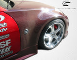 Carbon Fiber OEM Look Front Fenders - 2 Piece for Nissan 350Z Z33 2003-2008  #102858