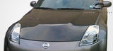 For Nissan 350Z Z33 2007-2008 Carbon Fiber OEM Look Hood - 1 Piece  #104775