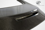 For 2009-2020 Nissan 370Z Z34 Carbon Fiber OEM Look Trunk - 1 Piece #105853