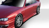 Fits 1995-1998 Nissan 240SX S14 Duraflex Type U Side Skirts Rocker Panels  #101647