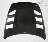 For 2009-2020 Nissan 370Z Z34 Carbon Fiber Circuit Hood - 1 Piece #105852