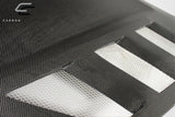 For 2009-2020 Nissan 370Z Z34 Carbon Fiber Circuit Hood - 1 Piece #105852