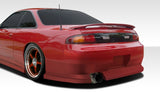 Fits 1995-1998 Nissan 240SX S14 Duraflex WX-9 Rear Bumper Cover - 1 Piece  #107825