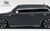 For 07-13 Duraflex R56 R57 R58 R59 DL-R Side Skirts Rocker Panels 2 Pc Mini Cooper #108447