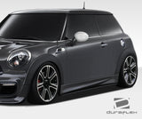 For 07-13 Duraflex R56 R57 R58 R59 DL-R Side Skirts Rocker Panels 2 Pc Mini Cooper #108447