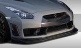 Eros Version 4 Front Bumper Cover 1 Piece for 2009-2016 Nissan GT-R R35  #108701