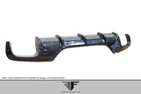 For 2006-2010 BMW M6 E63 E64 Convertible / 2DR Carbon Fiber AF-1 Rear Diffuser #108930