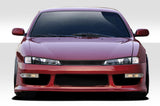Fits 1997-1998 Nissan 240SX S14 Duraflex V-Speed Wide Body Front Bumper Cover #109513