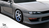 Fits 1997-1998 Nissan 240SX S14 Duraflex V-Speed Wide Body Front Fenders  #109516