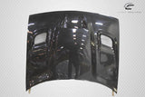 Carbon Fiber Hellcat Look Hood - 1 Piece for 2008-2023 Dodge Challenger #112475