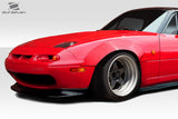 For 1990-1997 Mazda Miata  Duraflex Circuit Front Fender Flares - 2 Piece  #112794