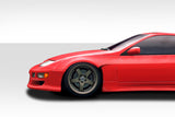 Fits 1990-1996 Nissan 300ZX Z32 PM-Z Front Fender Flares - 4 Piece  #112865