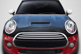 For 07-15 Mini Cooper DriTech Carbon Fiber Racer Hood 1 Piece Carbon Creation #112918
