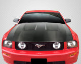 Carbon Fiber CVX Hood -1 Piece for 2005-2009 Ford Mustang #112934