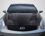 For 2003-2007 Infiniti G Coupe G35  Carbon Creations DriTech AM-S Hood - 1Pc  112963