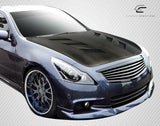 For 2007-13 Infiniti 4DR G25 G35 G37 Q40 DriTech Carbon Fiber AM-S Hood 1Pc  #112964