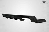For 2016-2018 Chevrolet Camaro Carbon Fiber Grid Rear Diffuser - 1 Piece #113050