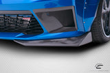 For 2016-2018 Chevrolet Camaro Carbon Creations DriTech Grid Front Splitters 2PC #113176