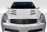 For 2003-2004 Infiniti G Sedan G35  Duraflex AM-S Hood - 1 Piece  #113364
