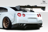 Fits 2009-16 Nissan GT-R R35 Duraflex LBW Rear Diffuser / Splitters - 3 Piece #113510