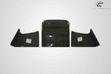 Carbon Fiber Rear Diffuser - 3 Piece for Nissan 350Z Z33 2003-2008  #113547