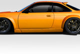 Fits 1995-1998 Nissan 240SX S14 Duraflex RBS V2 Wide Body Side Skirts - 2 Piece  #113847