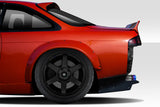 Fits 1995-1998 Nissan 240SX S14 Duraflex RBS V2 Wide Body Rear Fender Flares  #113848