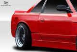 Fits 1989-1994 Nissan 240SX S13 2DR Duraflex RBS V1 30mm Rear Fenders - 2 Piece #113868