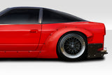 Fits 1989-1994 Nissan 240SX S13 HB Duraflex RBS V3 80mm Rear Fender Flares  #113876