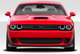 For 2008-2019 Dodge Challenger Duraflex Hellcat Look Front Lip - 1 Piece #113985