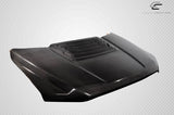 Fits 2015-2020 Ford F-150 Carbon Fiber Raptor Look Hood - 1 Piece #114112