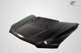 Fits 2015-2020 Ford F-150 Carbon Fiber Raptor Look Hood - 1 Piece #114112