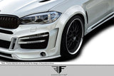 For 2015-2019 BMW X6 F16 / X6M F86 AF-1 Front Fender Flares ( PU-RIM ) - 4 Piece  #114157