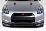 Front Lip Under Spoiler Air Dam Duraflex C1 for 2009-2011 GT-R R35  #114759