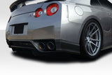 For 2009-2016 Nissan GT-R R35 Duraflex C-1 Rear Add-Ons 2 PC  #114760