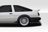 Duraflex O Style 35mm Wide Body Rear Fenders for 1984-1987 Corolla HB  #114833