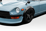 Fits 1970-1978 Nissan 240Z 260Z 280Z 2DR Duraflex Ziggy Fender Flares - 4 Piece  #114938