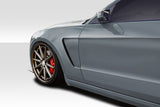 Duraflex GT350 V2 Look Front Fenders for 2010-2014 Ford Mustang  #115036