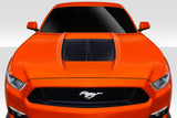 Duraflex GT500 V2 Hood -1 Piece for 2015-2017  Ford Mustang #115199