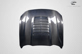 Carbon Fiber GT500 V2 Hood - 1 Piece for 2018-2023 Ford Mustang #115202