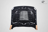 Carbon Fiber GT500 V2 Hood - 1 Piece for 2018-2023 Ford Mustang #115202