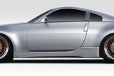 Duraflex N4 Side Skirts Rocker Panels for 350Z Z33 Nissan 2003-2008  #115274