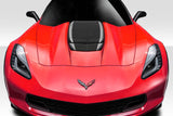 For 2014-2019 Chevrolet Corvette C7 Duraflex ZR1 Look Hood -1 Piece  #115299