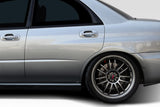For 2002- 2007 Subaru Impreza WRX STI 4DR Duraflex STI Look Rear Fender Flares 4Pc 115335