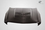 Fits 2013-2019 Cadillac ATS  Carbon Fiber  V Look Hood - 1 Piece #115376